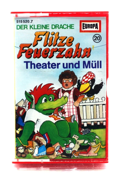Der kleine Drache Flitze Feuerzahn MC Hörspielkassette Nr. 20: Theater und Müll von Europa